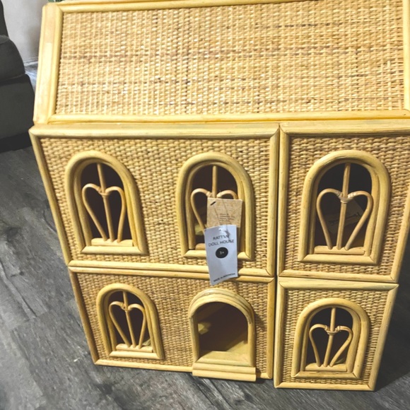Rattan Doll House